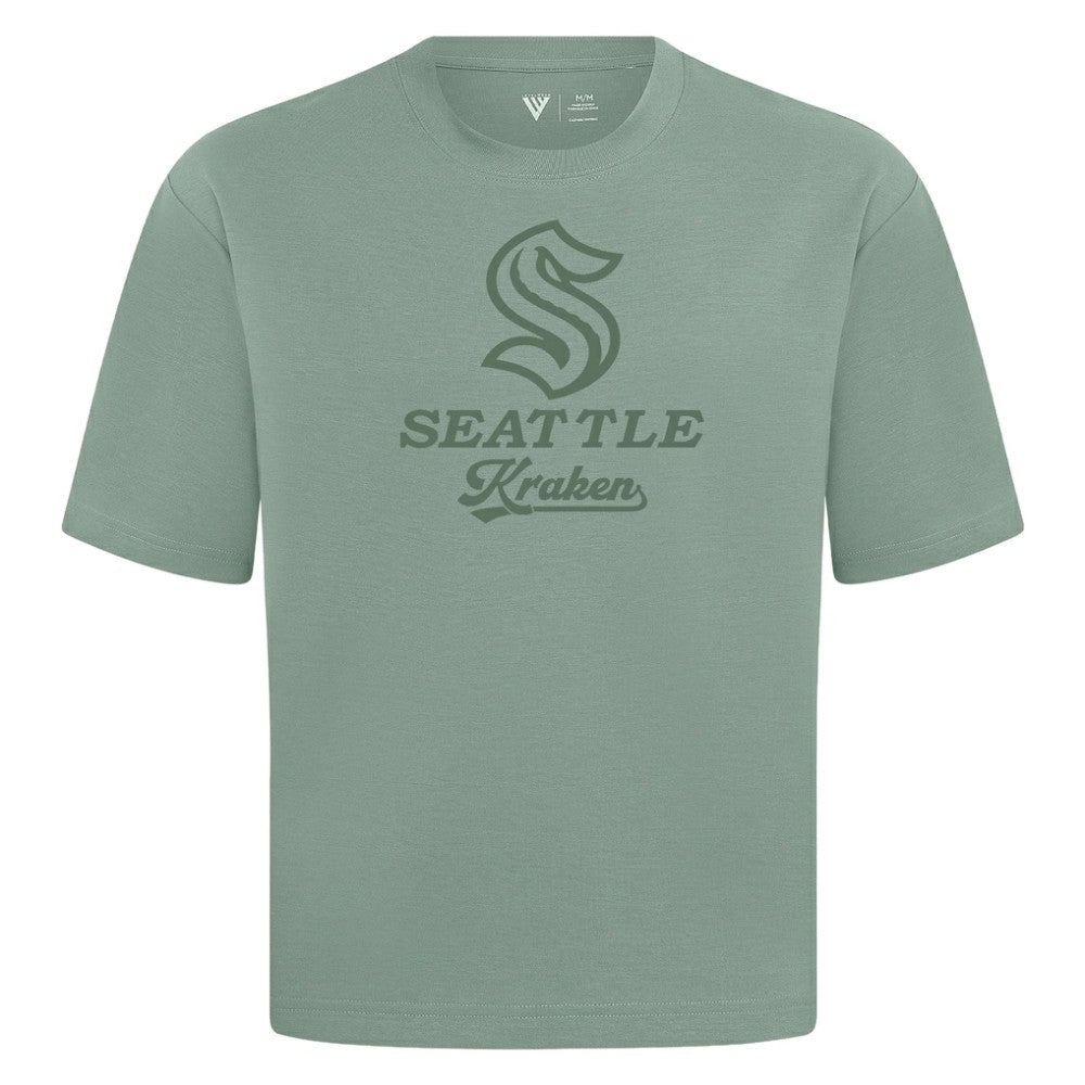 Seattle Kraken Levelwear Shadow Surge Luxe Signature Knit T-Shirt -  NHL T-shirts