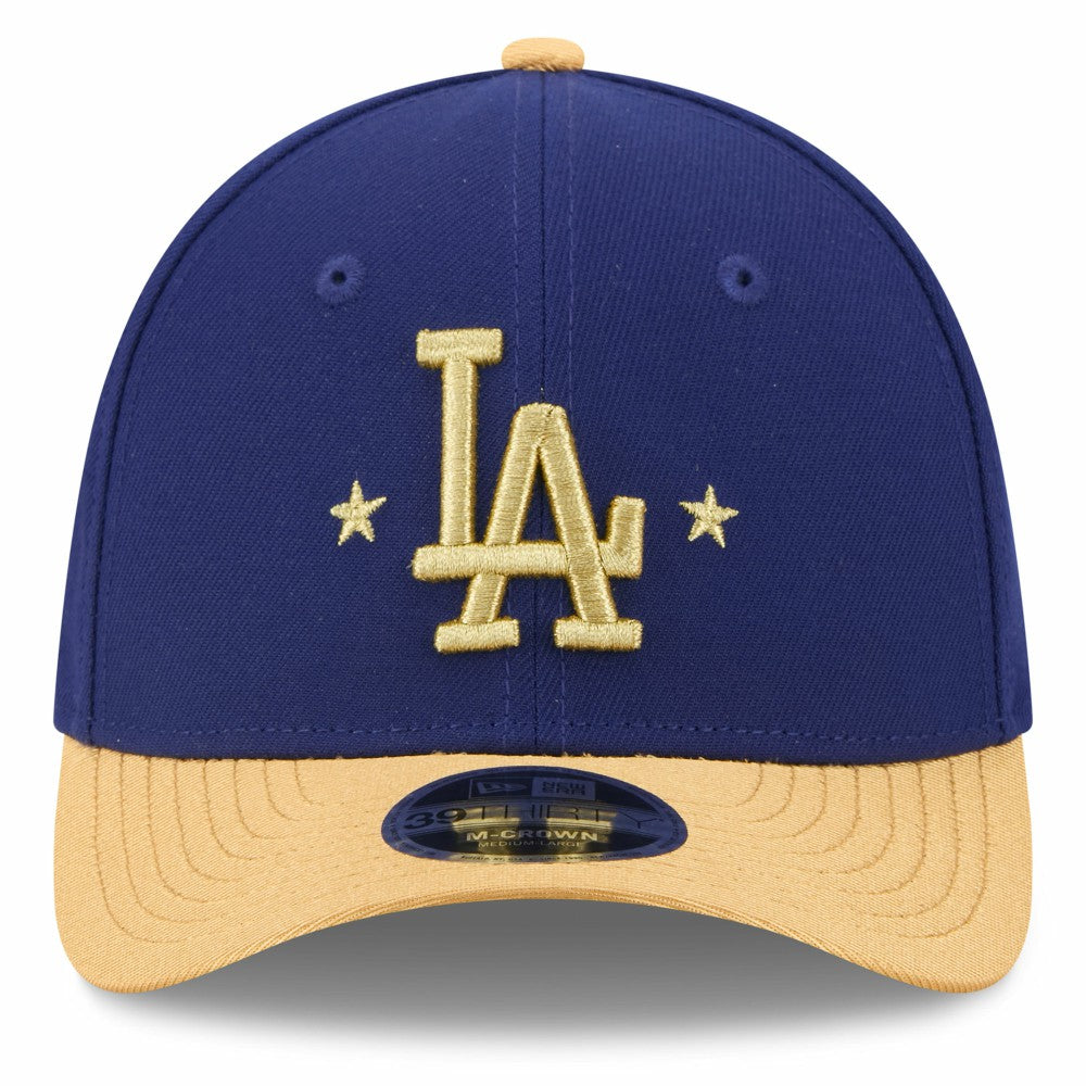 Los Angeles Dodgers New Era 2026 Gold Collection M-Crown 39THIRTY Flex Hat - MLB Hats