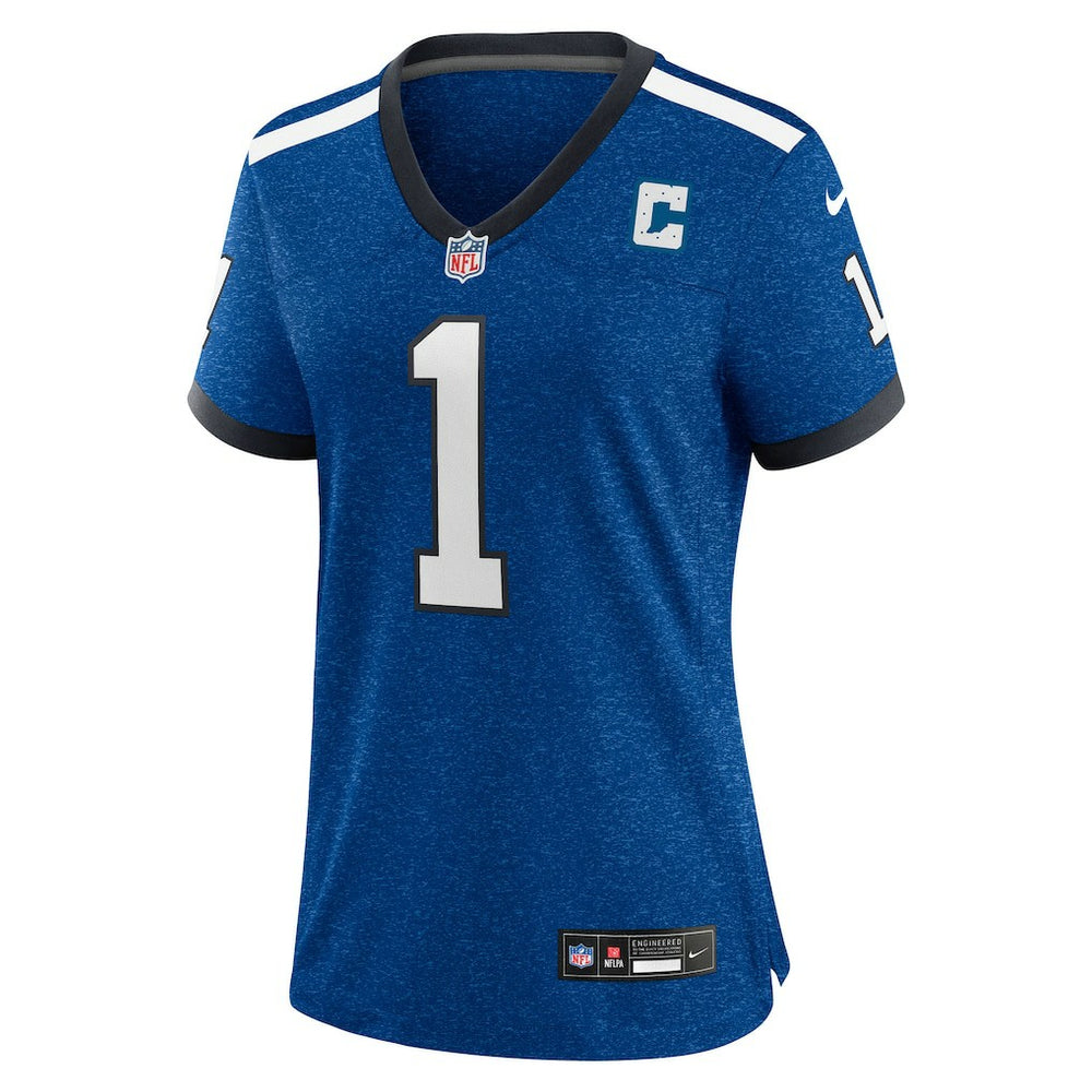 Indianapolis Colts Ahmad Sauce Gardner  Women's Alternate 2 Indiana Nights Game Jersey | NFL US