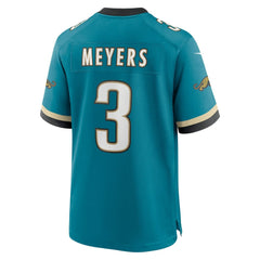 Jacksonville Jaguars Jakobi Meyers  Alternate 2 Prowler Throwback Game Jersey | NFL Hot