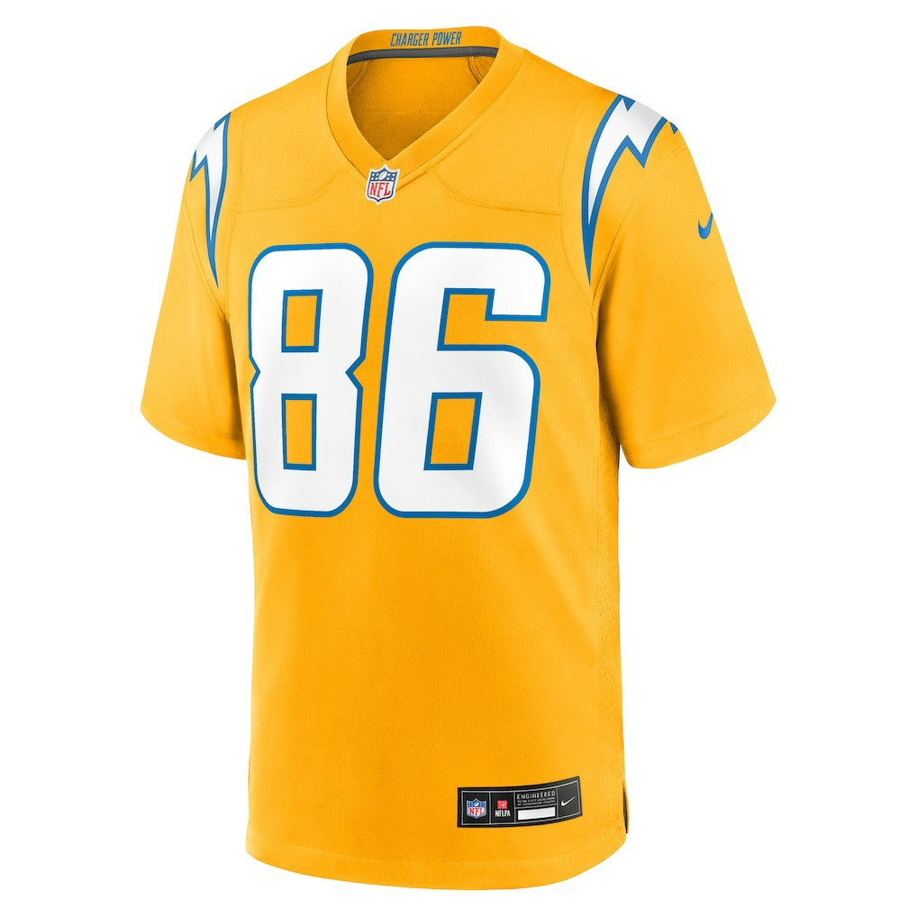 Los Angeles Chargers Oronde Gadsden  Alternate Charger Power Game Jersey | NFL Outlet