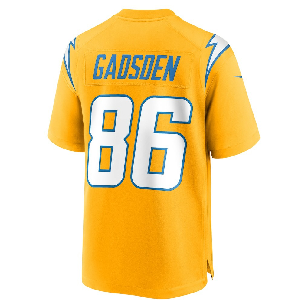Los Angeles Chargers Oronde Gadsden  Alternate Charger Power Game Jersey | NFL Outlet