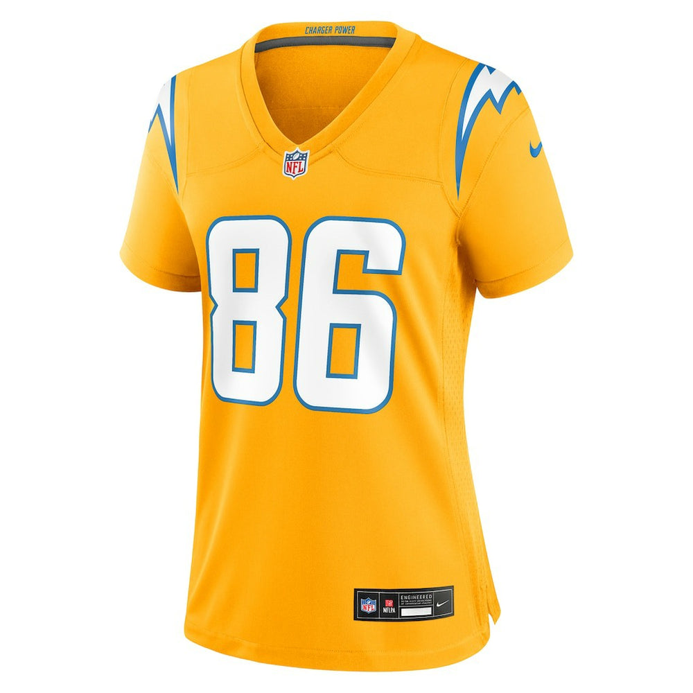 Los Angeles Chargers Oronde Gadsden  Women's Alternate Charger Power Game Jersey | NFL Online