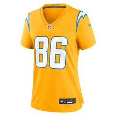 Los Angeles Chargers Oronde Gadsden  Women's Alternate Charger Power Game Jersey | NFL Online