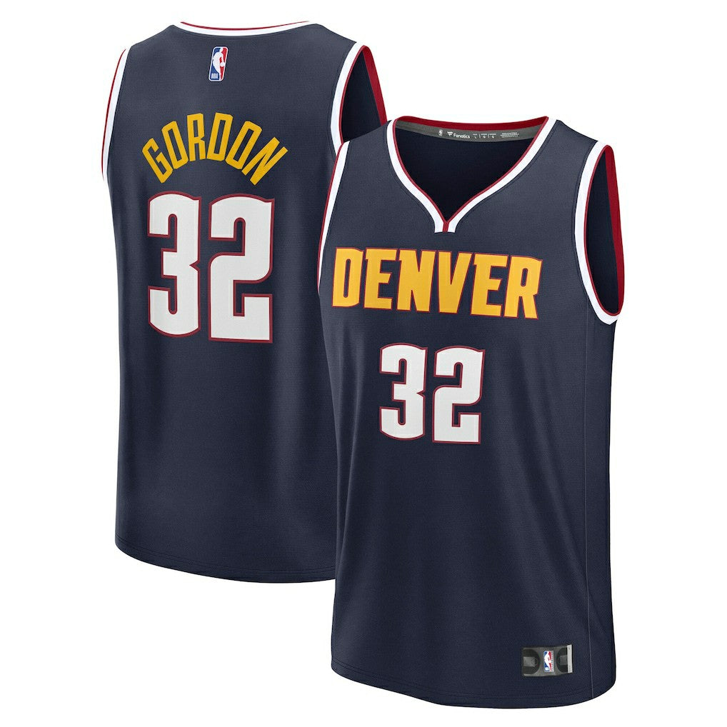 Navy Aaron Gordon Denver Nuggets Fast Break Replica Jersey sale | NBA