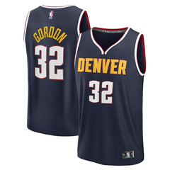 Navy Aaron Gordon Denver Nuggets Fast Break Replica Jersey sale | NBA