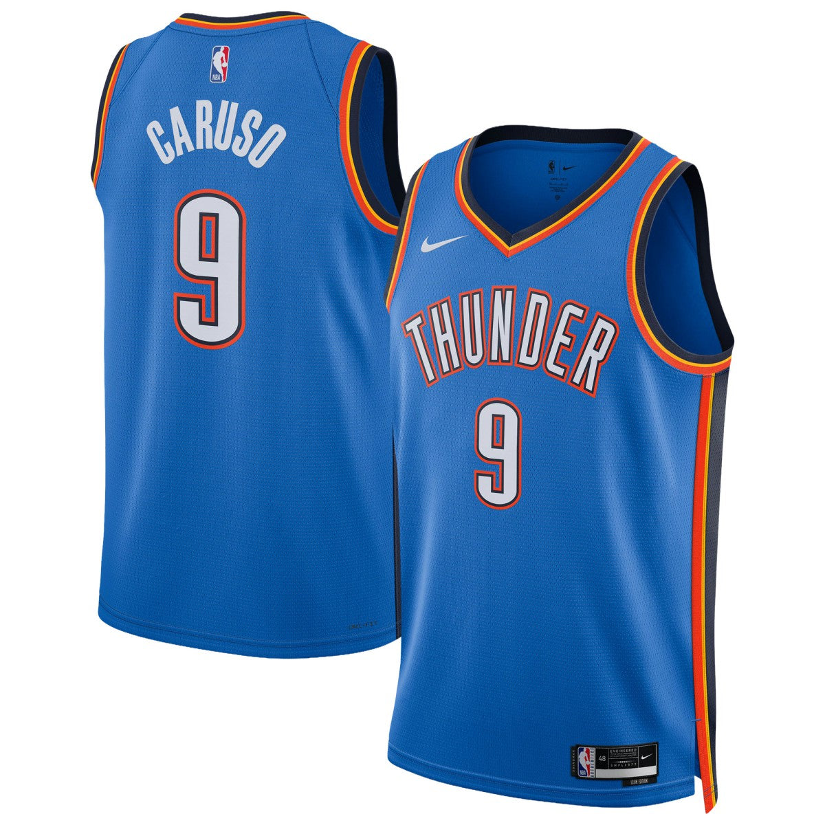 Blue Alex Caruso Oklahoma City Thunder Unisex Swingman Jersey | NBA