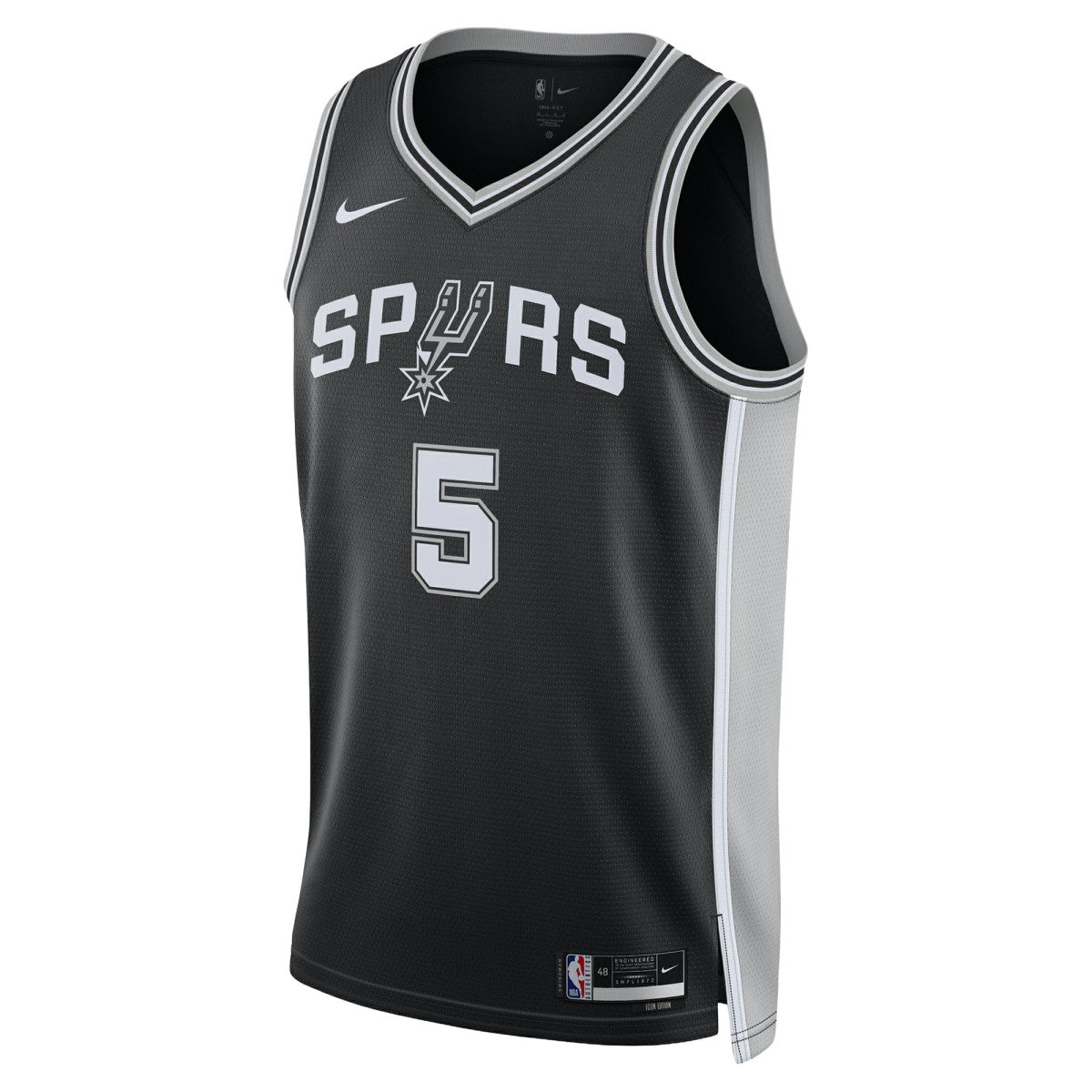 Black Stephon Castle San Antonio Spurs Unisex Swingman Jersey | NBA