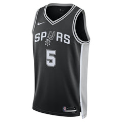 Black Stephon Castle San Antonio Spurs Unisex Swingman Jersey | NBA