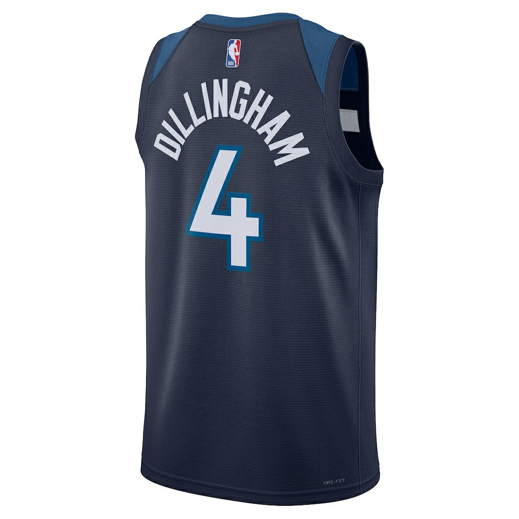 Navy Rob Dillingham Minnesota Timberwolves Unisex Swingman Jersey | NBA