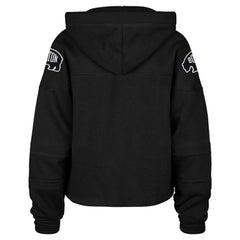 Boston Bruins '47 Women's Cropped Lacer Hoodie -  NHL Hoodies