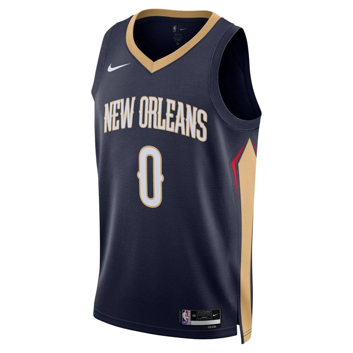 Navy Jeremiah Fears New Orleans Pelicans Unisex Swingman Jersey | NBA