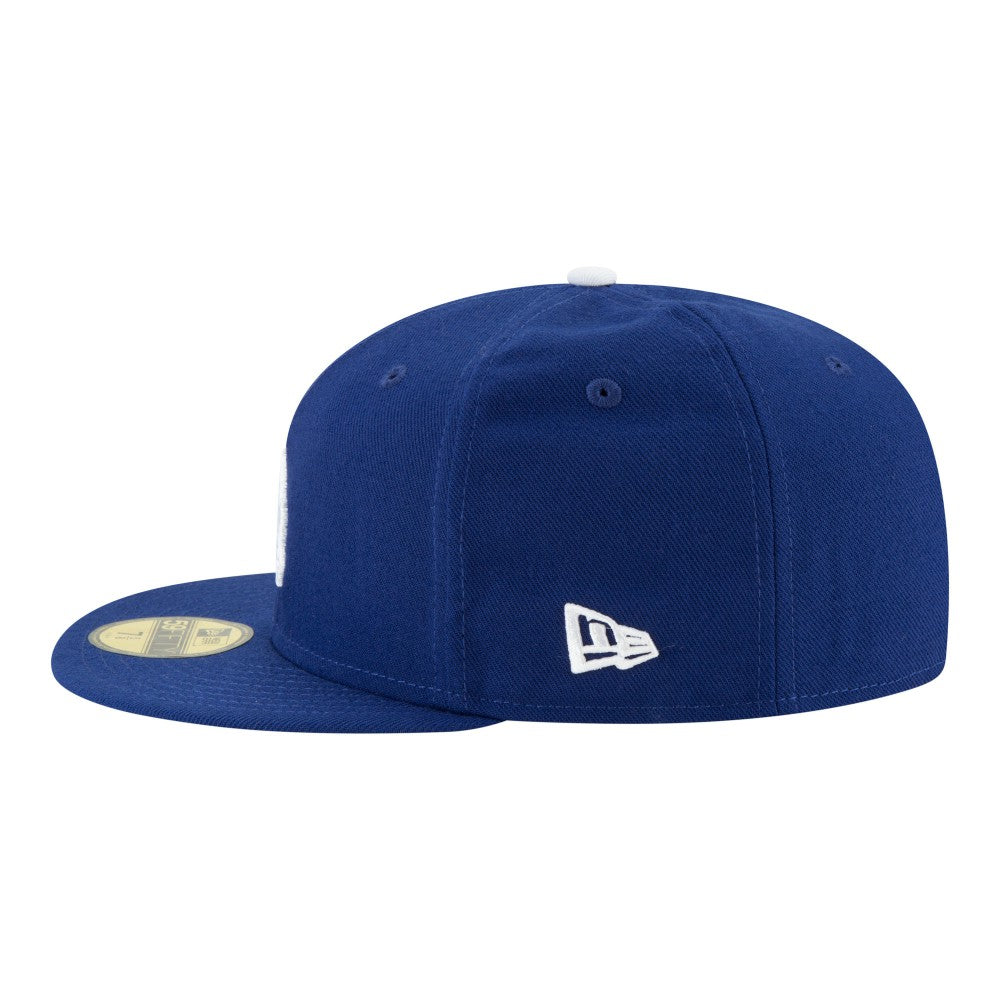 Los Angeles Dodgers New Era Back-to-Back Champions Diamond Side Patch 59FIFTY Fitted Hat - MLB Hats