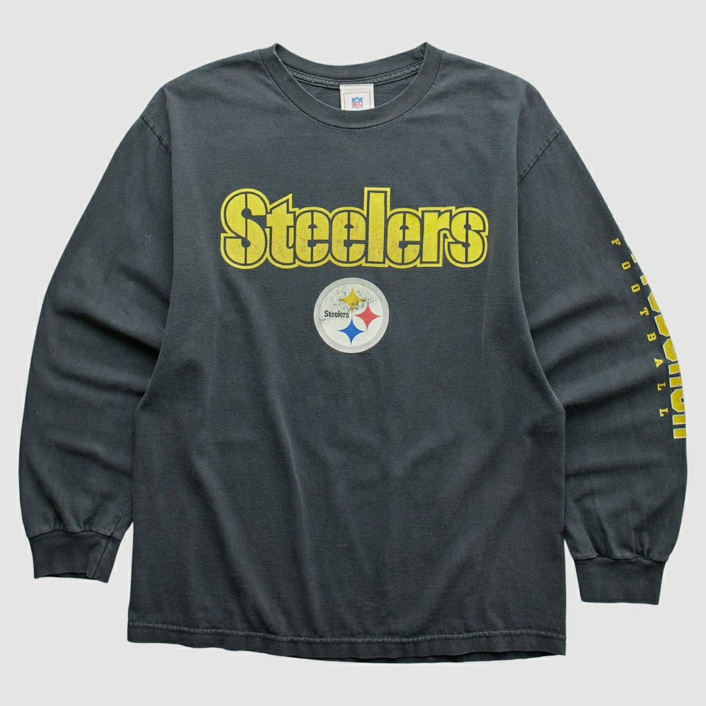 Pittsburgh Steelers NFL 2000s Long Sleeve T-shirt | NFL Discount