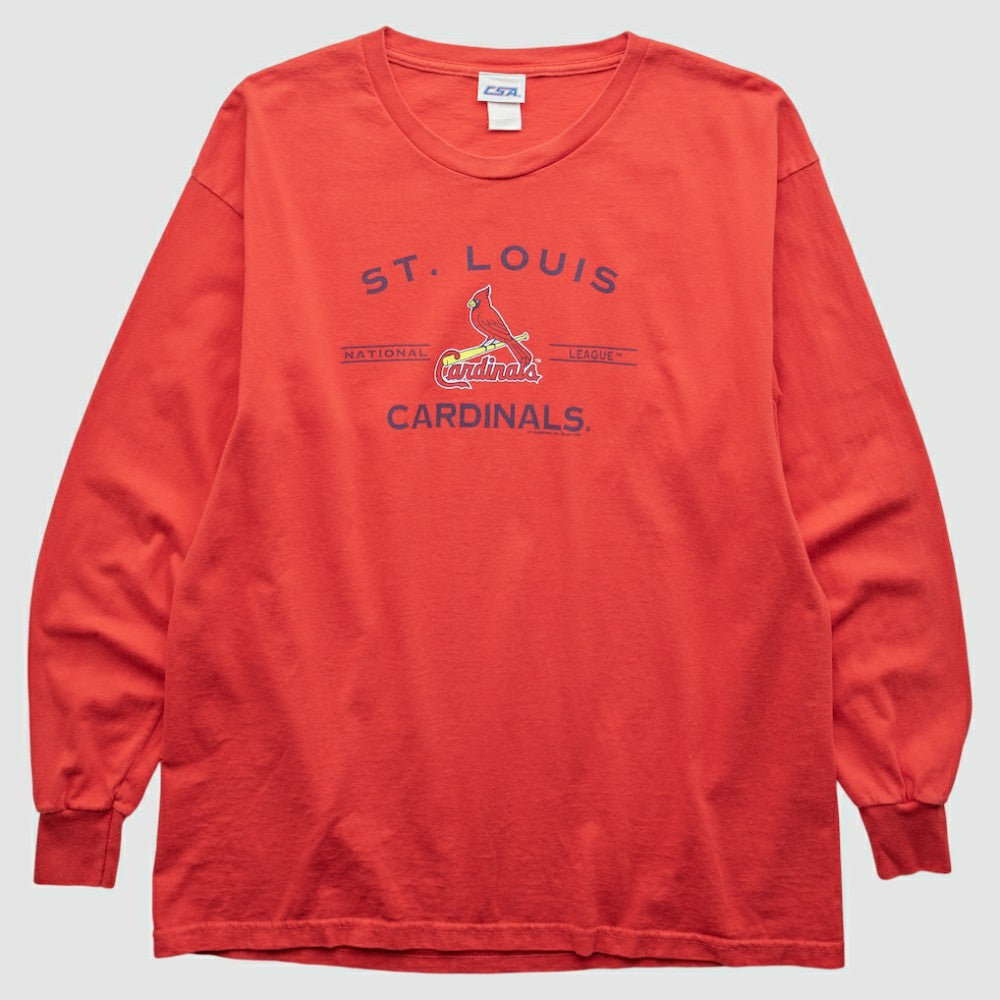 St. Louis Cardinals CSA 2000s Long Sleeve T-shirt - MLB T-shirts