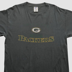 Green Bay Packers Logo Athletic 2000s Long Sleeve T-shirt | NFL Hot