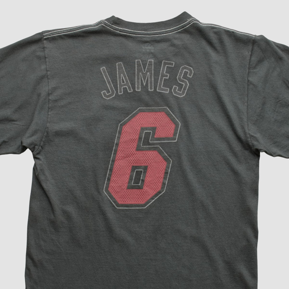 Charcoal Miami Heat 2010s T-shirt | NBA