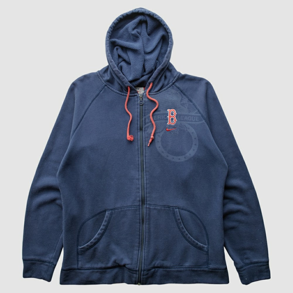 Boston Red Sox Nike 2000s Hooded Full Zip Sweatshirt - MLB Sweatshirts