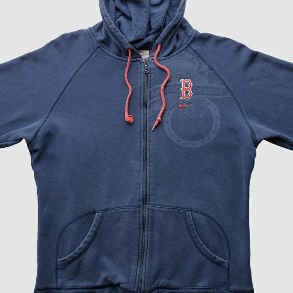 Boston Red Sox Nike 2000s Hooded Full Zip Sweatshirt - MLB Sweatshirts