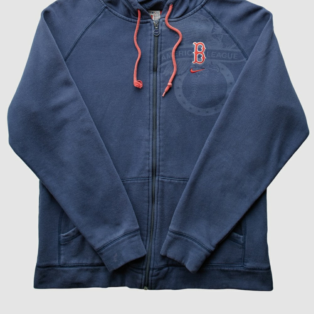 Boston Red Sox Nike 2000s Hooded Full Zip Sweatshirt - MLB Sweatshirts