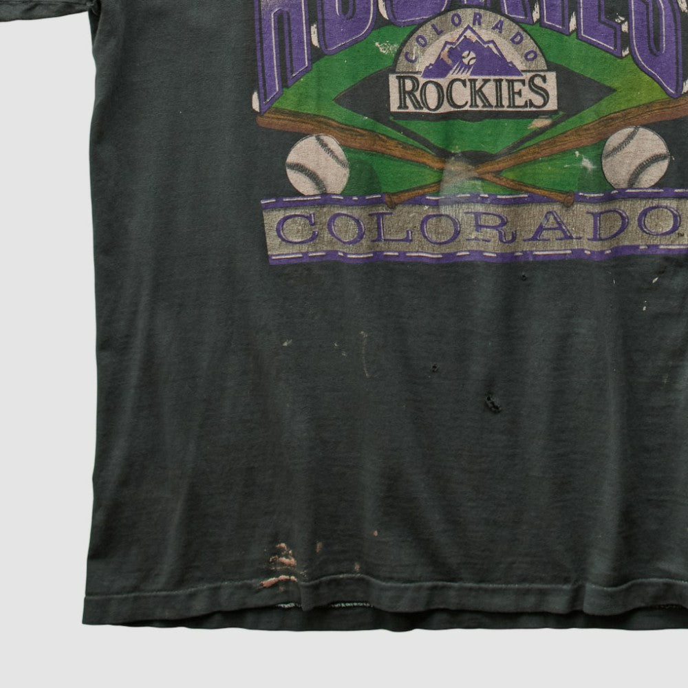 Colorado Rockies Salem 90s T-shirt - MLB T-shirts