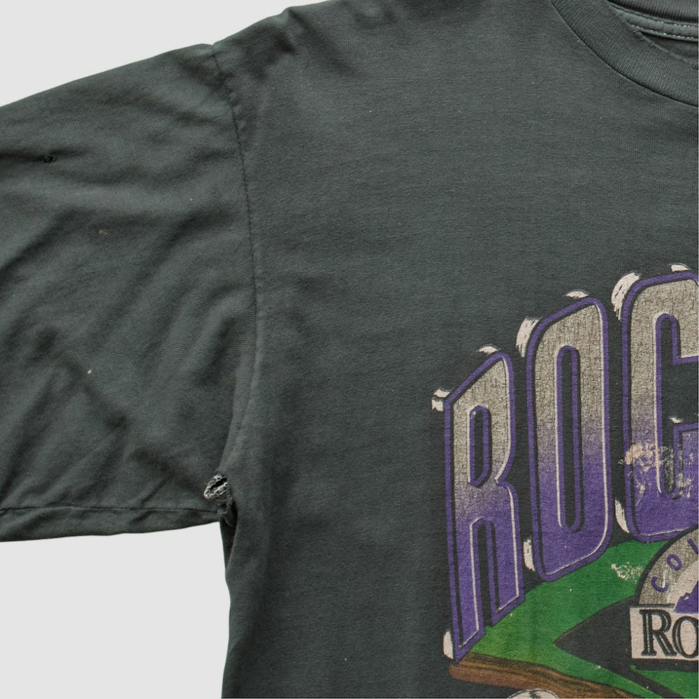 Colorado Rockies Salem 90s T-shirt - MLB T-shirts
