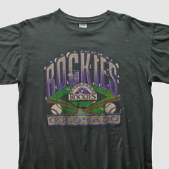 Colorado Rockies Salem 90s T-shirt - MLB T-shirts