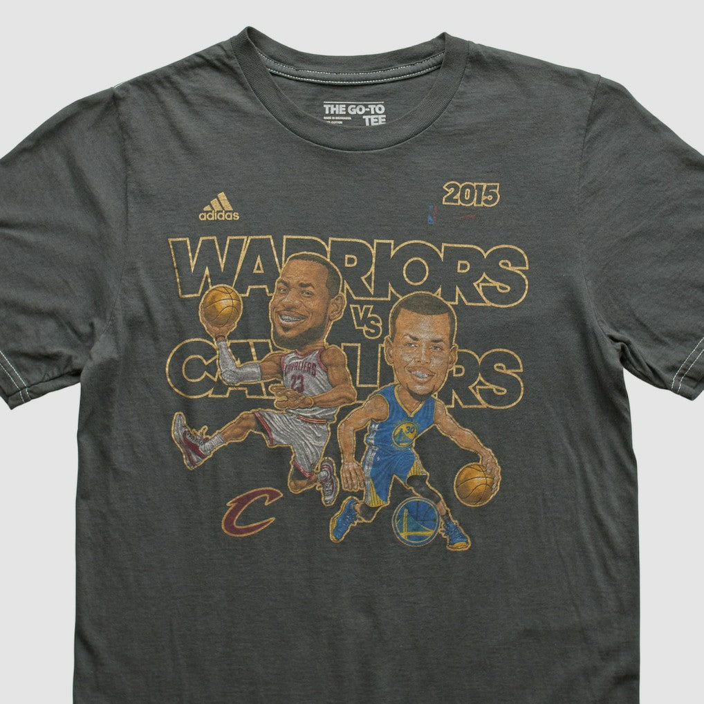 Charcoal Golden State Warriors 2015 T-shirt sale | NBA