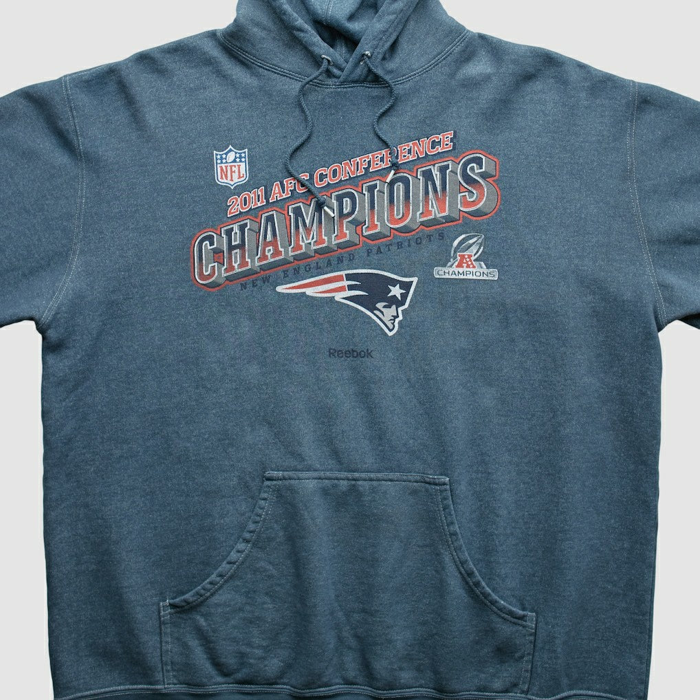 New England Patriots Reebok 2011 Hooded Pullover Sweatshirt | NFL Online