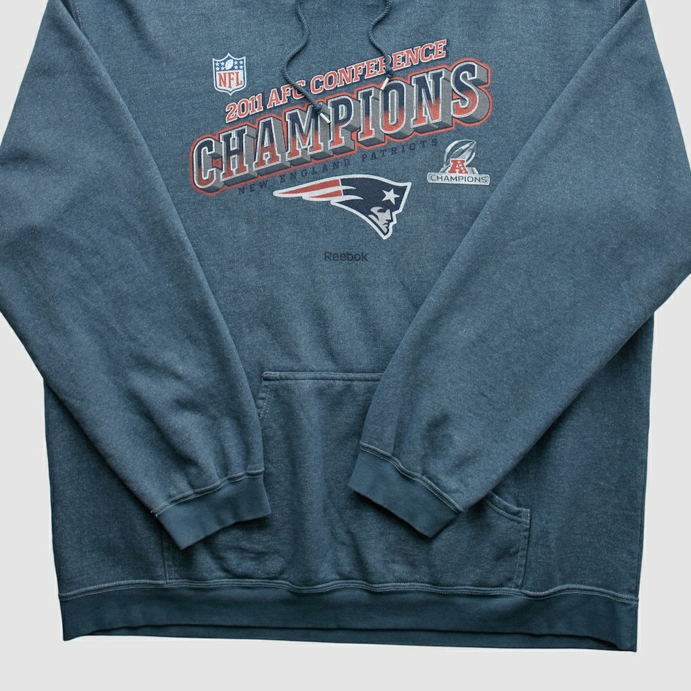 New England Patriots Reebok 2011 Hooded Pullover Sweatshirt | NFL Online