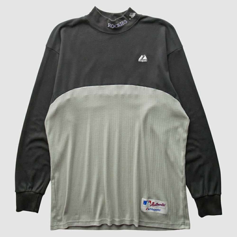 Colorado Rockies Majestic 2000s Long Sleeve T-shirt - MLB T-shirts