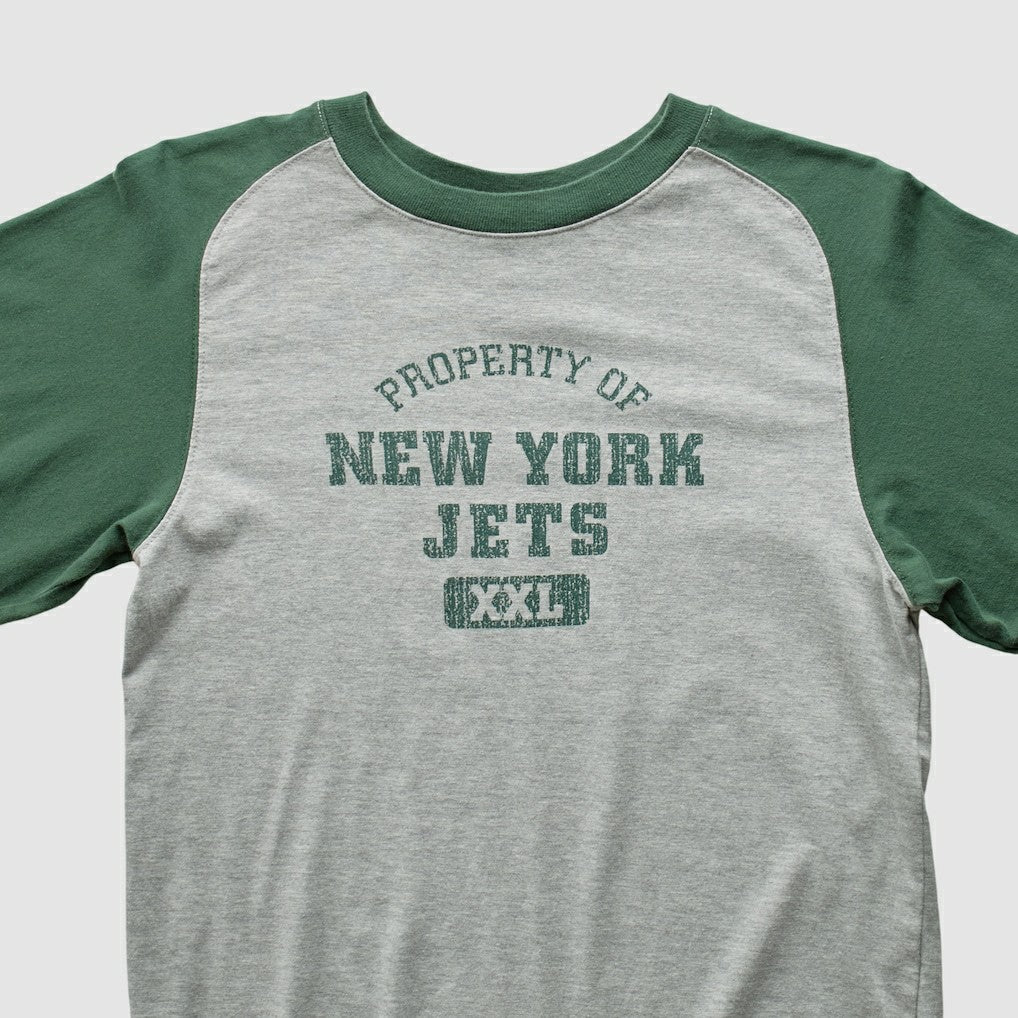 New York Jets Grid Iron 2000s Long Sleeve T-shirt | NFL Hot