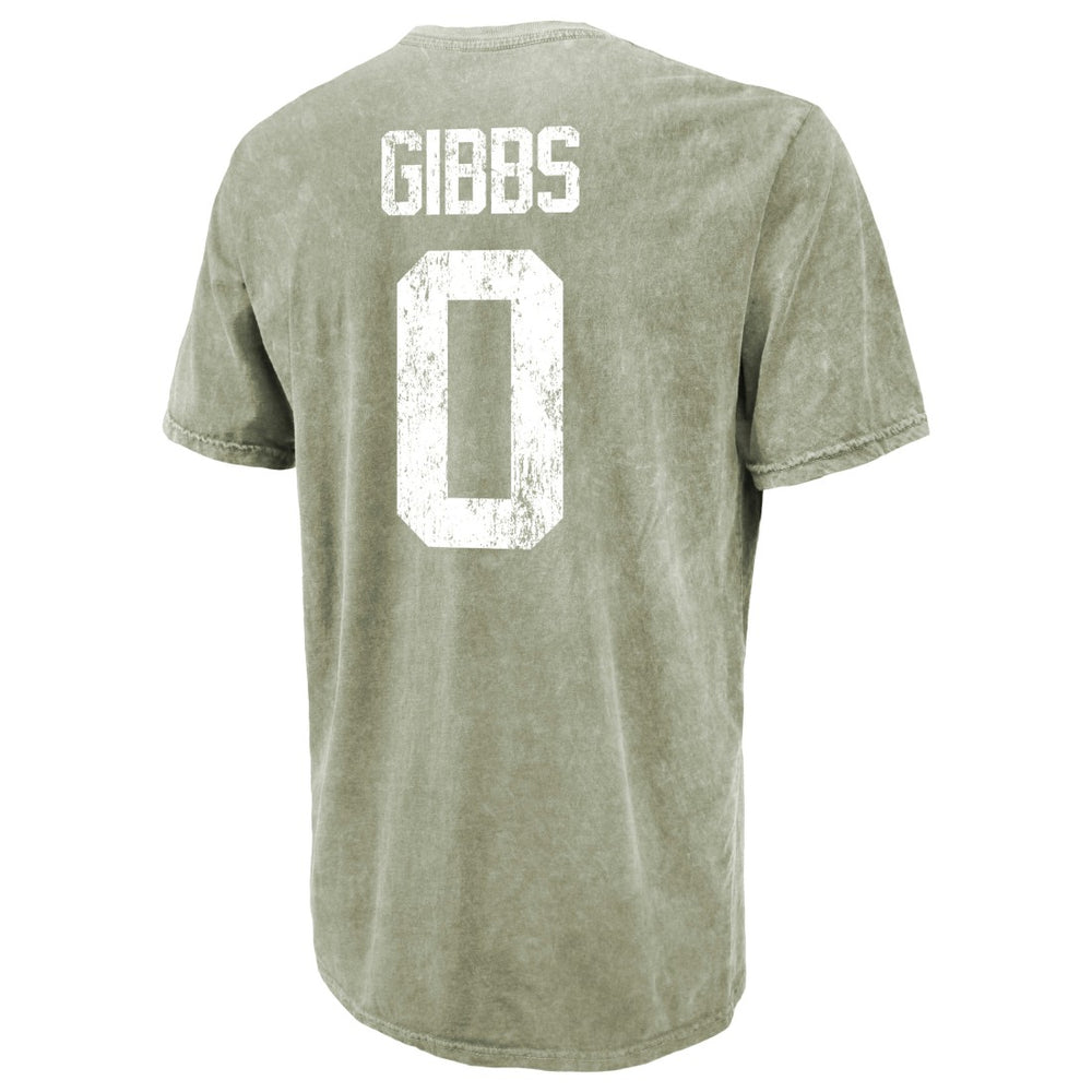 Detroit Lions Jahmyr Gibbs  Majestic Threads Mineral Wash Name & Number T-Shirt | NFL Outlet