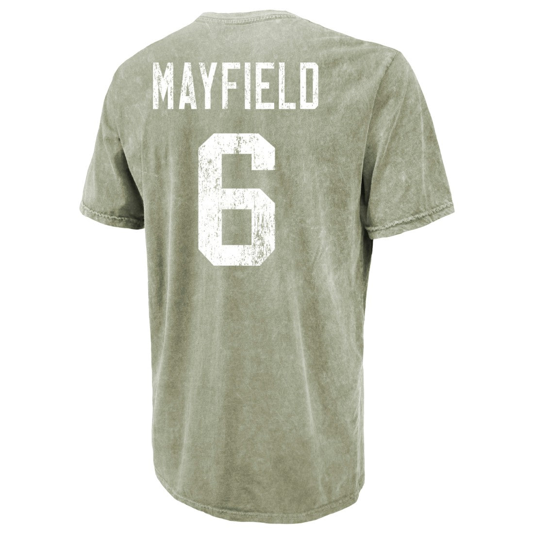 Tampa Bay Buccaneers Baker Mayfield  Majestic Threads Mineral Wash Name & Number T-Shirt | NFL Outlet
