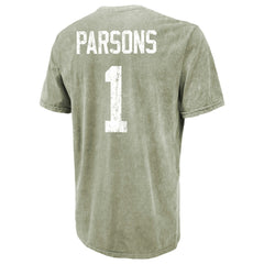 Green Bay Packers Micah Parsons  Majestic Threads Mineral Wash Name & Number T-Shirt | NFL Near me