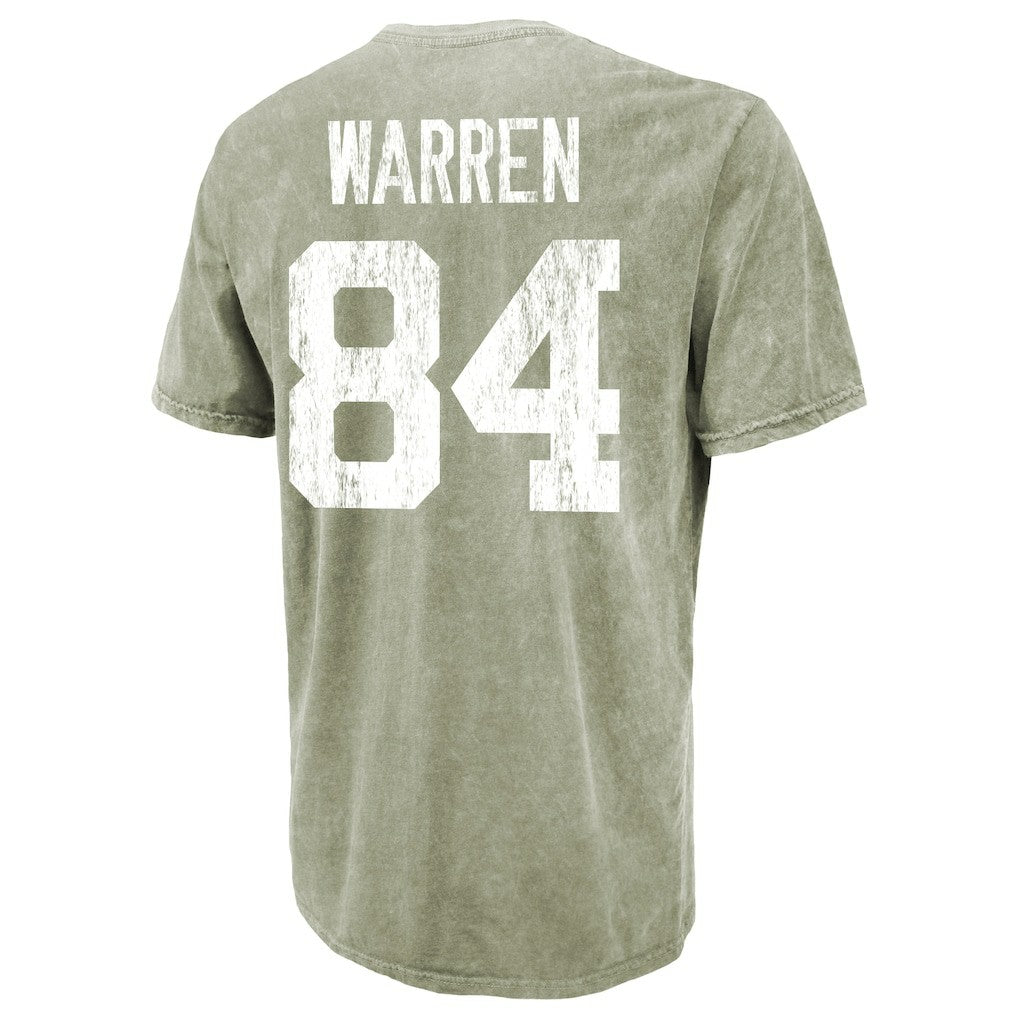 Indianapolis Colts Tyler Warren  Majestic Threads Mineral Wash Name & Number T-Shirt | NFL Outlet