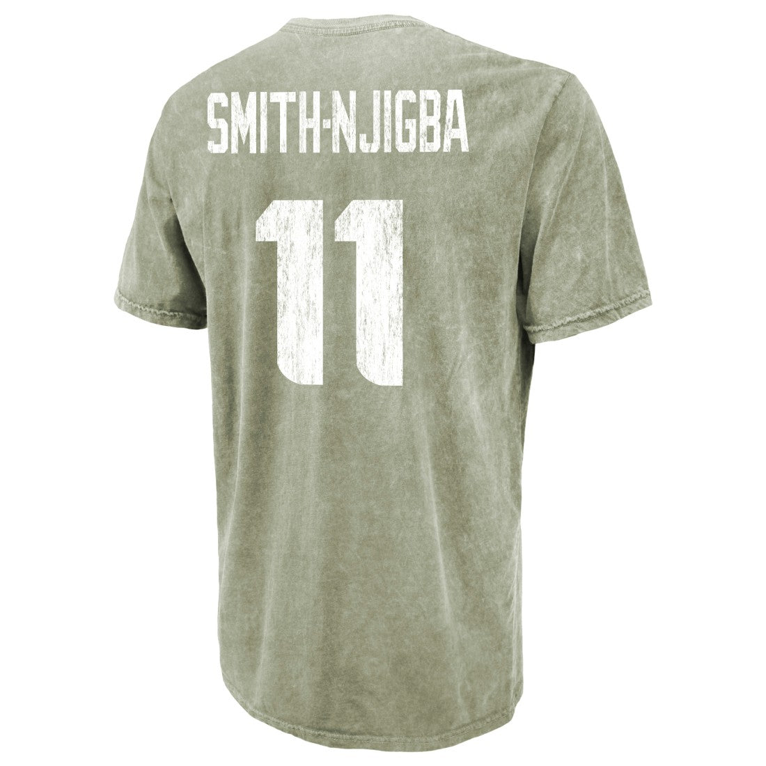 Seattle Seahawks Jaxon Smith-Njigba  Majestic Threads Mineral Wash Name & Number T-Shirt | NFL Sale