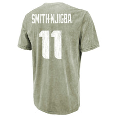Seattle Seahawks Jaxon Smith-Njigba  Majestic Threads Mineral Wash Name & Number T-Shirt | NFL Sale