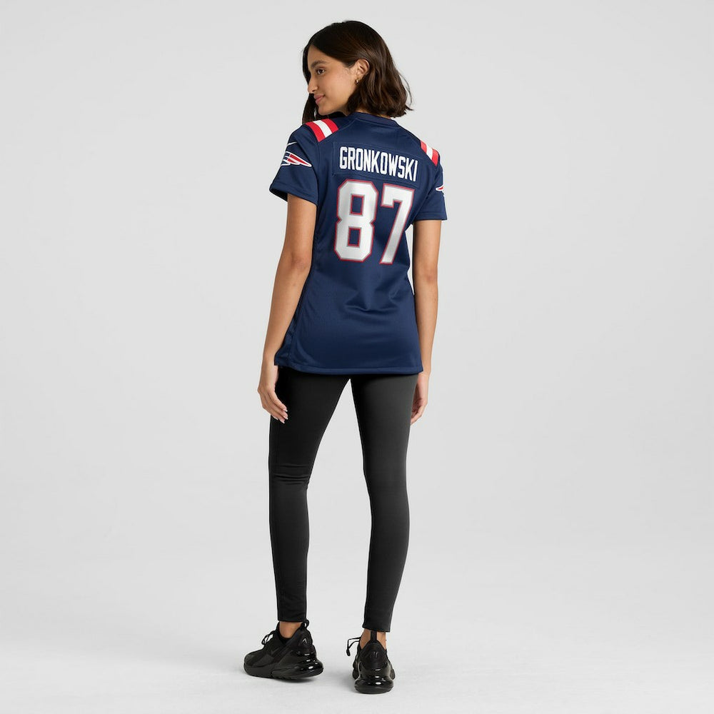 New England Patriots Rob Gronkowski  Women's Team Retired Player Game Jersey | NFL Discount