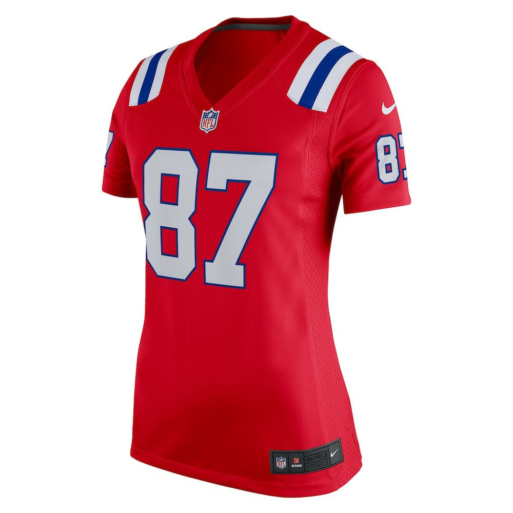New England Patriots Rob Gronkowski  Women's Alternate Retired Player Game Jersey | NFL Outlet