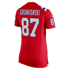 New England Patriots Rob Gronkowski  Women's Alternate Retired Player Game Jersey | NFL Outlet