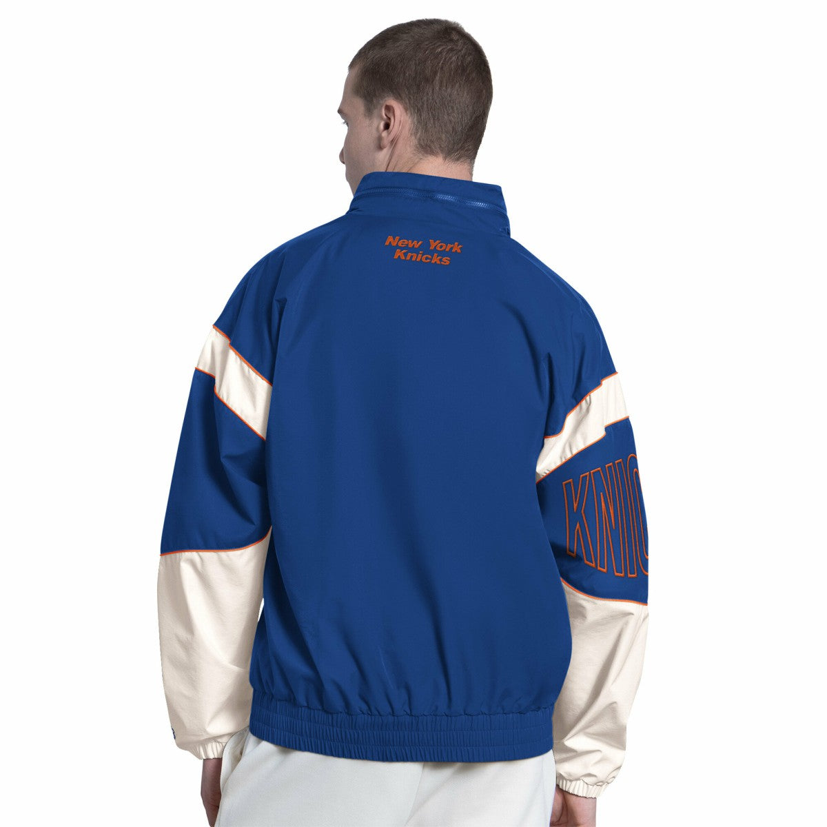 Royal New York Knicks Starter The Gust Full-Zip Hooded Jacket | NBA