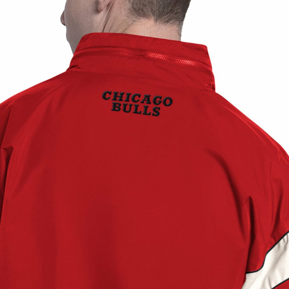 Red Chicago Bulls Starter The Gust Full-Zip Hooded Jacket | NBA