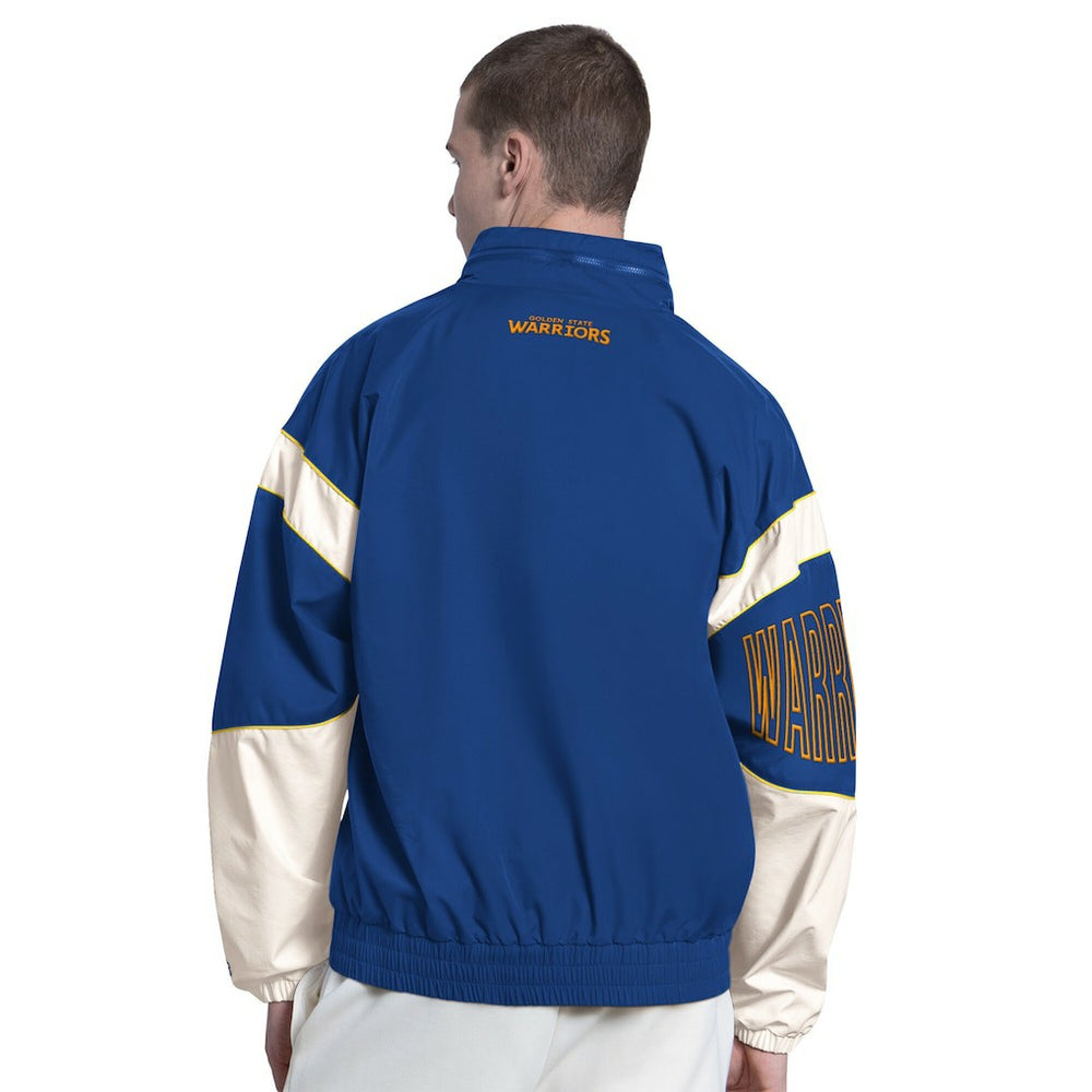 Royal Golden State Warriors Starter The Gust Full-Zip Hooded Jacket sale | NBA