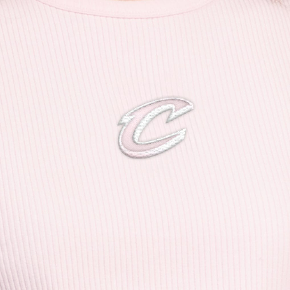 Pink Cleveland Cavaliers Starter Women's Pastel Ribbed Tank Top sale | NBA