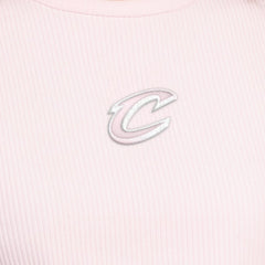 Pink Cleveland Cavaliers Starter Women's Pastel Ribbed Tank Top sale | NBA
