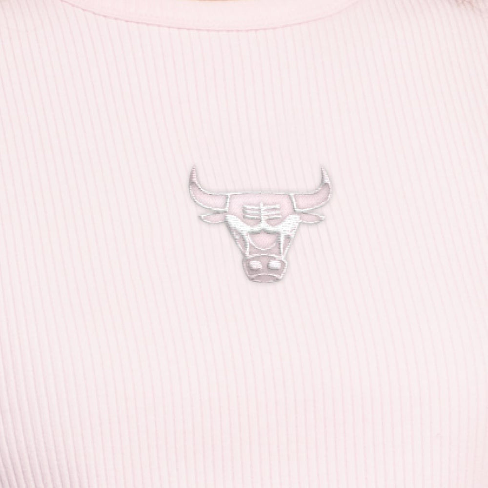 Pink Chicago Bulls Starter Women's Pastel Ribbed Tank Top sale | NBA