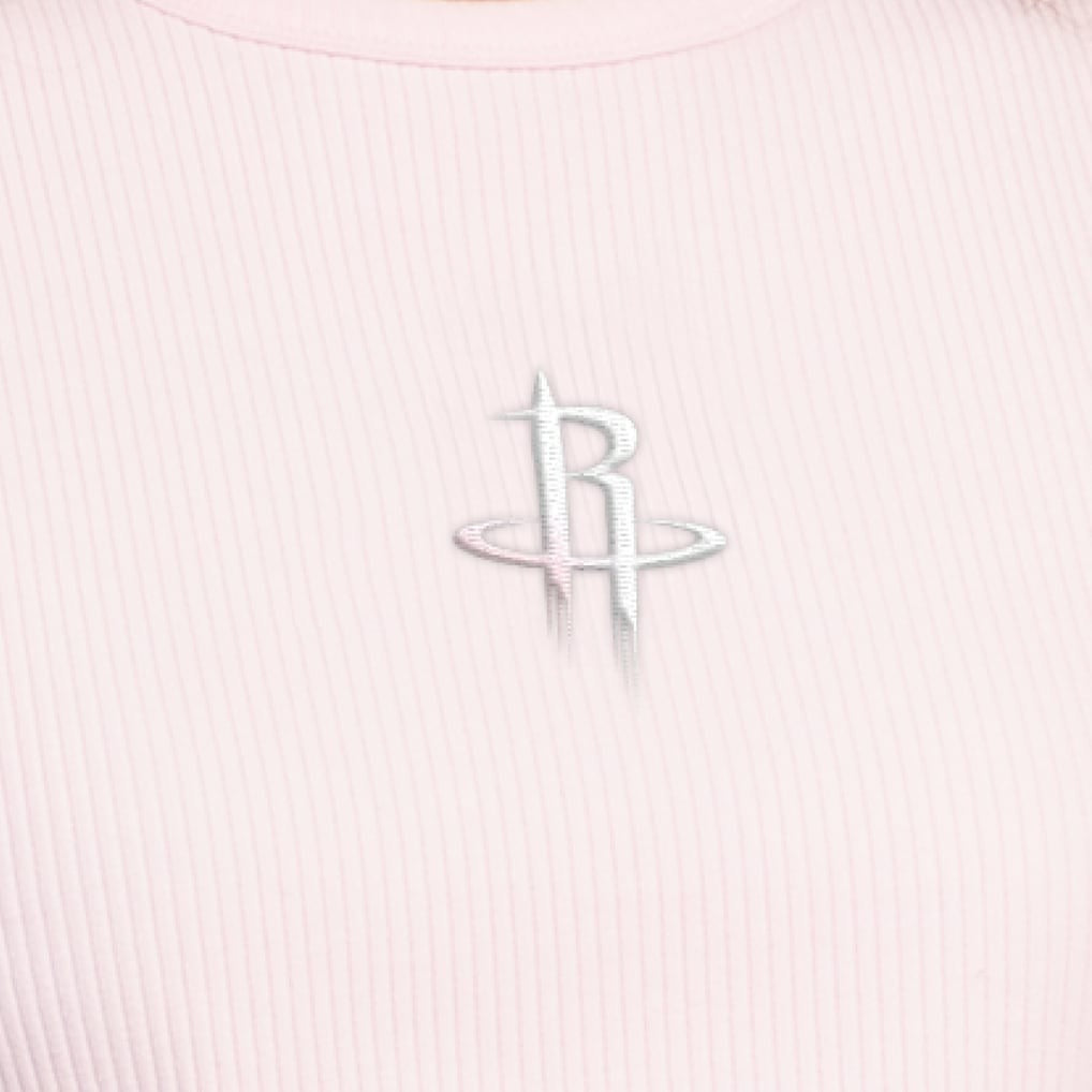Pink Houston Rockets Starter Women's Pastel Ribbed Tank Top | NBA