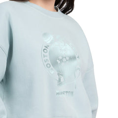 Cream Boston Celtics Starter Women's Pastel Boxy Sweatshirt | NBA