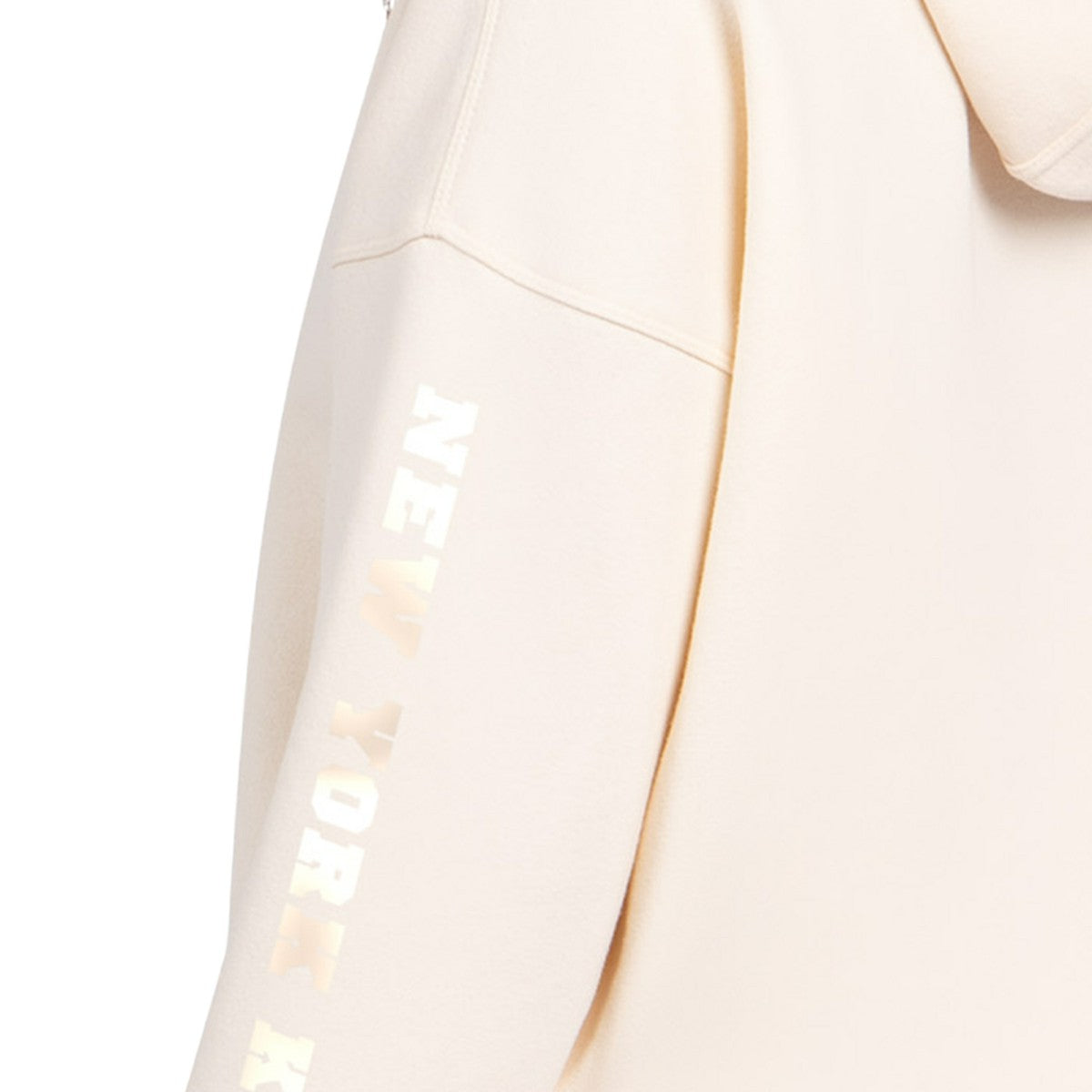 Cream New York Knicks Starter Women's Pastel Relaxed Hoodie | NBA